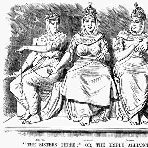 TRIPLE ALLIANCE, 1888. The Sisters Three; or, The Triple Alliance
