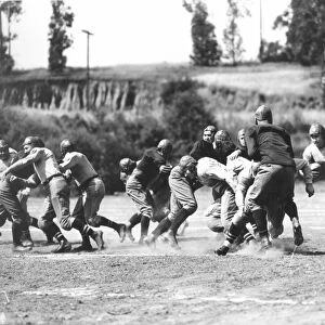 Unidentified American football team, c. 1920