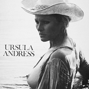 URSULA ANDRESS (b. 1936). Swiss film actress