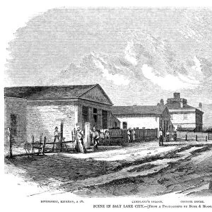 UTAH: SALT LAKE CITY, 1858. Livingston, Kinkead & Co