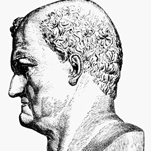 VESPASIAN (9-79 A. D. ). Emperor of Rome, 69-79 A. D. Line engraving