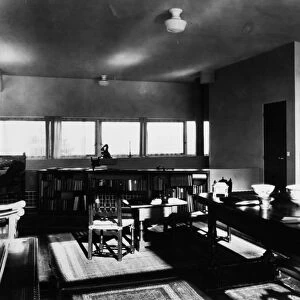 VILLA STEIN, 1927. Interior of Villa Stein, home of Michael and Sarah Stein (brother