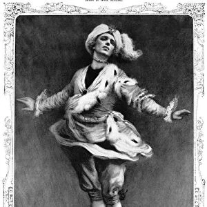 WASLAW NIJINSKY (1890-1950). Russian dancer