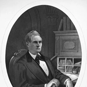 WILLIAM ALMON WHEELER (1819-1887). American politician. Mezzotint, 1876