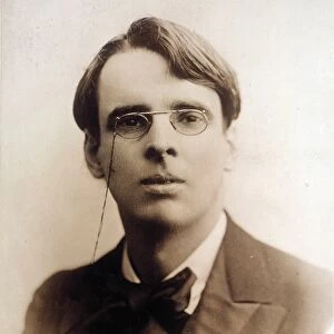 WILLIAM BUTLER YEATS (1865-1939). Irish poet and dramatist. Photographed c1900