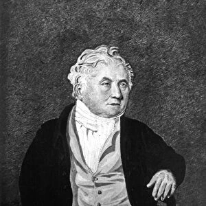 WILLIAM COBBETT (1763-1835). English political journalist and essayist. Watercolor by an unknown artist