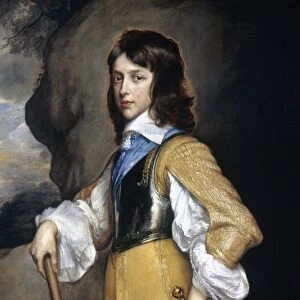 WILLIAM II (1626-1650). Prince of Orange, count of Nassau. Painting by Anthony Van Dyck