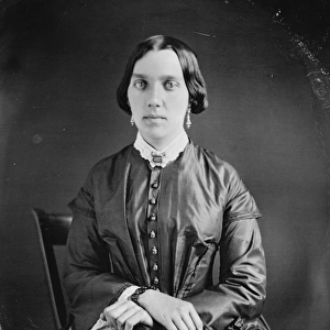 WOMAN, 19th CENTURY. A portrait of woman