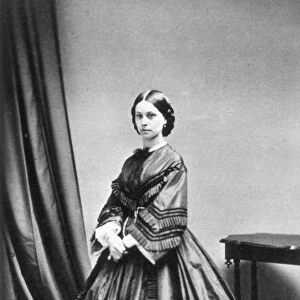 WOMENs FASHION, c1860. American photograph, c1860