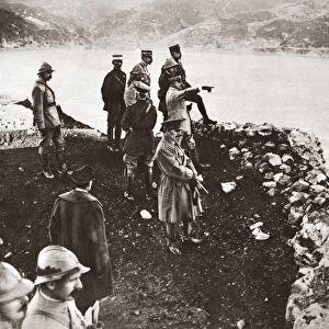 WORLD WAR I: BLACK SEA. General Edmund Allenby with his back to the camera