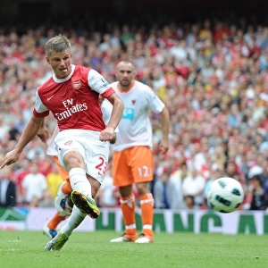 Arsenal v Blackpool 2010-11
