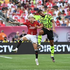 Arsenal vs Manchester United: Saliba and Garnacho Battle for Supremacy in Pre-Season Clash