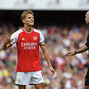 Arsenal's Disallowed Goal: Odegaard's Frustration Against Fulham in 2023-24 Premier League