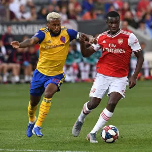 Arsenal's Eddie Nketiah vs. Kellyn Acosta: A Pre-Season Battle at the Colorado Rapids