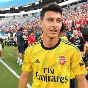 Arsenal's Gabriel Martinelli Post-Match at 2019 International Champions Cup in Charlotte