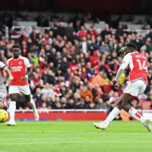 Arsenal's Nketiah Scores First Goal of 2023-24 Premier League Season vs Sheffield United
