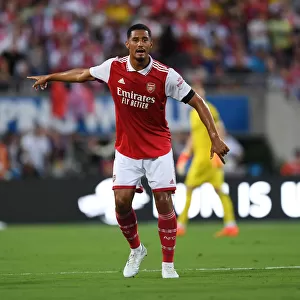 Arsenal's William Saliba Faces Off Against Chelsea in Florida Cup Showdown