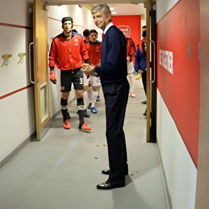 Arsene Wenger: Arsenal Manager at Emirates Stadium, Arsenal vs. Everton, Premier League 2015/16