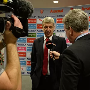 Arsene Wenger at Emirates Stadium: Arsenal vs Manchester City, Premier League 2015-16