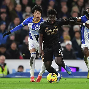Bukayo Saka Faces Off Against Brighton's Mitoma and Estupinan in Arsenal's Premier League Clash