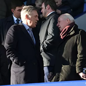 Carlo Ancelotti Reunites with Liam Brady: Everton vs. Arsenal, Premier League 2019-20