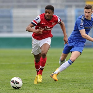 Chuba Akpom Outruns Alex Davey: Arsenal U19 vs Chelsea U19 - NextGen Series Semi-Final