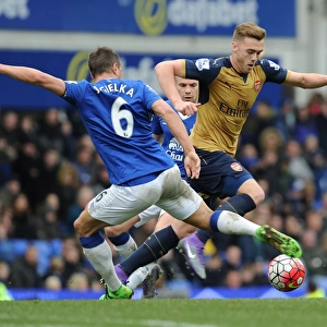 Clash at Goodison Park: A Head-to-Head Battle Between Calum Chambers and Phil Jagielka