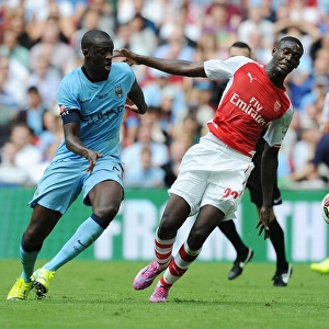 Clash of the Yayas: Sanogo vs Toure - Arsenal vs Manchester City FA Community Shield 2014/15