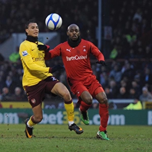 Marouane Chamakh (Arsenal) Terrell Forbes (Orient). Leyton Orient 1: 1 Arsenal