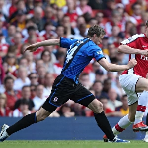 Nicklas Bendtner (Arsenal) Robert Huth (Middlesbrough)