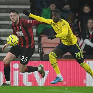 Pepe vs Simpson: Intense Battle in the Premier League - AFC Bournemouth vs Arsenal FC