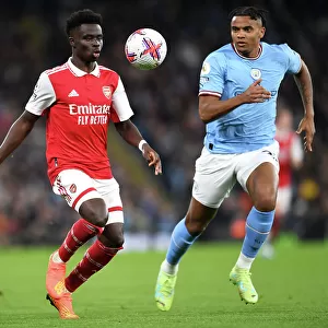 Saka vs. Akanji: A Premier League Battle for Supremacy - Manchester City vs. Arsenal, 2022-23