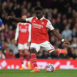 Saka's Thrilling Performance: Arsenal vs. Chelsea Showdown, Premier League 2023