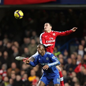 Thomas Vermaelen (Arsenal) Didier Drogba (Chelsea). Chelsea 2: 0 Arsenal