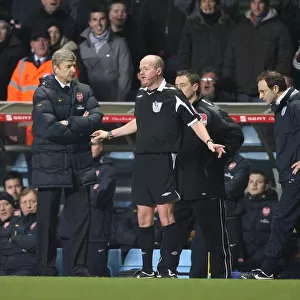 Wenger vs. O'Neill: Intense Confrontation at Villa Park, 2008