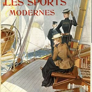 Les Sports Modernes 1910s France cc magazines sailing boats ships