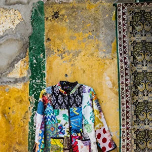 A jacket for sale at Fort Kochi in Kerala, India