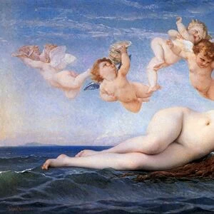 Alexandre Cabanel (1823 - 1889) French painter. The Birth of Venus (1863), oil on canvas