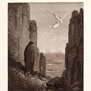 The Angelic Guide, by Gustave Dore