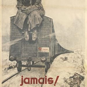 Anti-Bolshevik propaganda poster from World War I