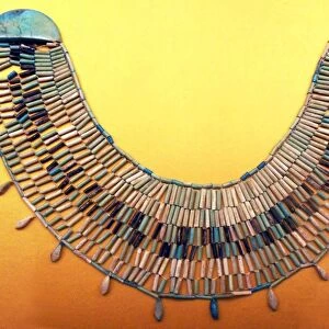 Ashmolean Museum, Turquoise Necklace from the Egyptian Old Kingdom, (the name given