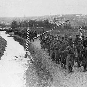 From belgorod to the carpathians, red army units cross romanian border, 1944