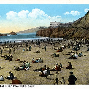 Cliff House and Beach, San Francisco, California