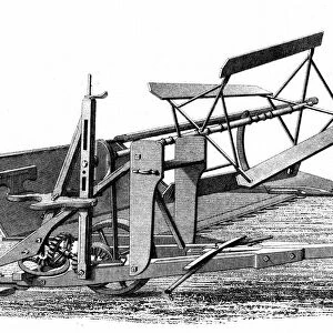 Cyrus McCormicks reaping machine (America, 1831), the first mechanical reaper