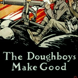 The Doughboys Make Good, 1917. Edward Penfield (1866-1925) American artist and illustrator