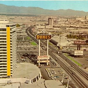The Dunes Hotel and Fabulous Strip, Las Vegas, Nevada