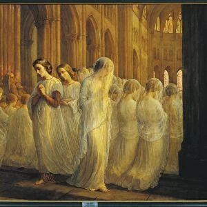 France, Lyon, First communion