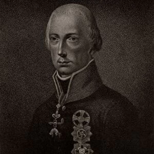 Francis II (1768-1835) of Holy Roman Empire and I of Austria from 1792. Son of Empress