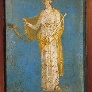 Fresco portraying Medea, from Stabiae, Italy