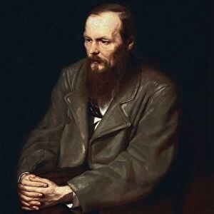 Fyodor Dostoevsky (1821-1881), 1872, Russian novelist and essayist. Oil on canvas